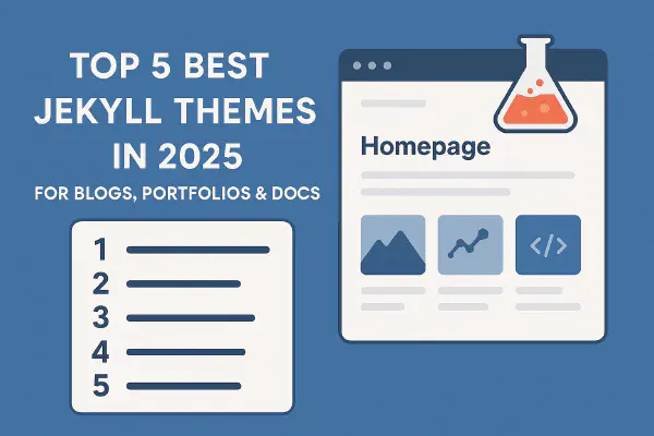 Top 5 Best Jekyll Themes in 2025 for Blogs, Portfolios & Docs